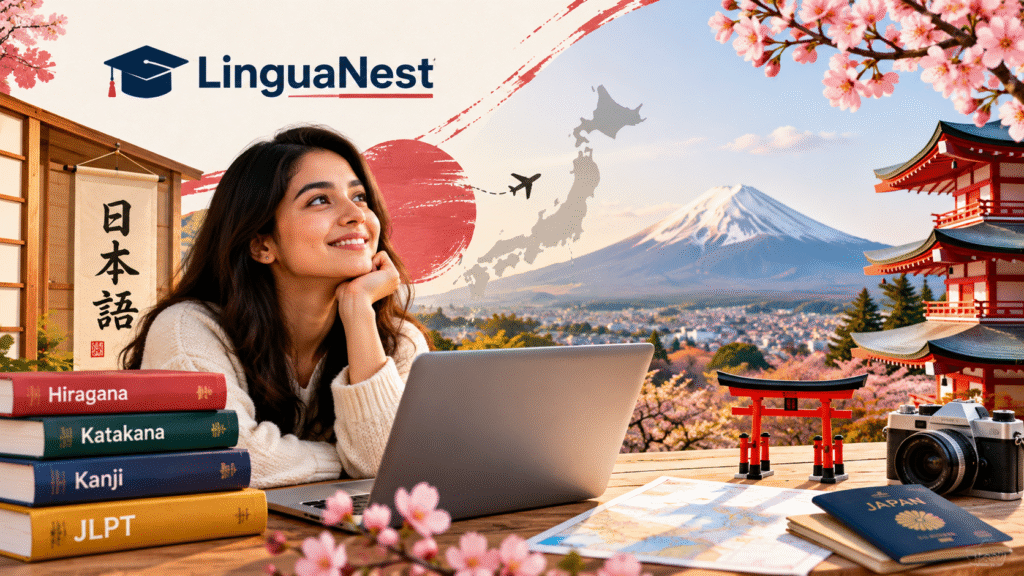 Japanese language course in Sonipat, Haryana — study, work and settle in Japan